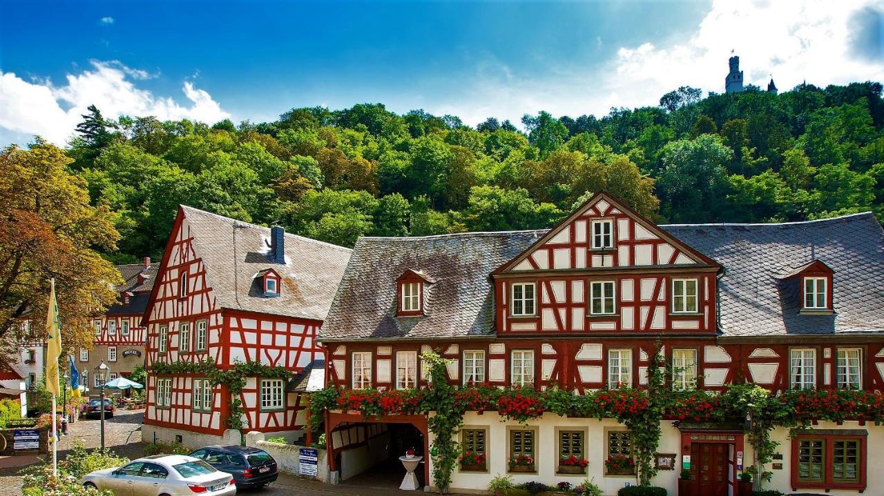 Landgasthof Zum Weissen Schwanen Braubach Dış mekan fotoğraf
